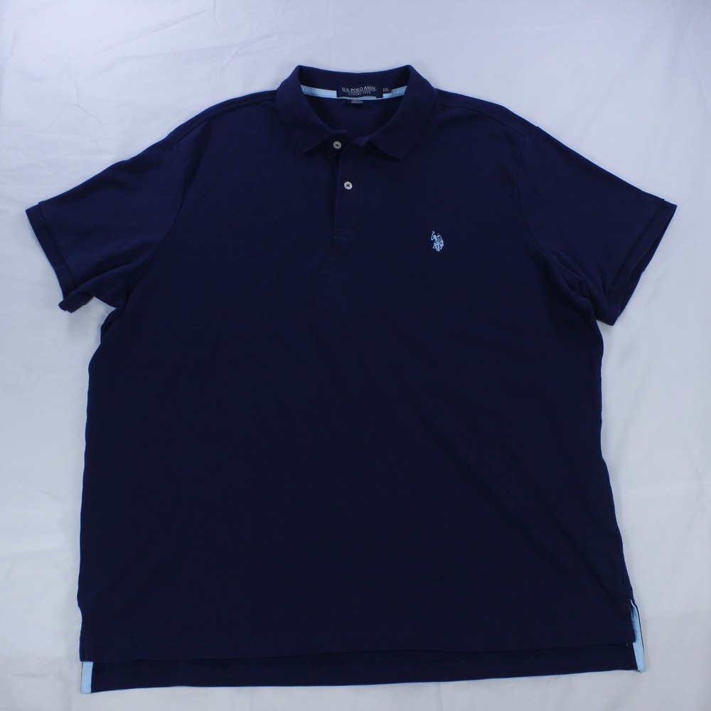 U.S. Polo Assn. Men's Polo Shirt - Navy Blue - Size XXL